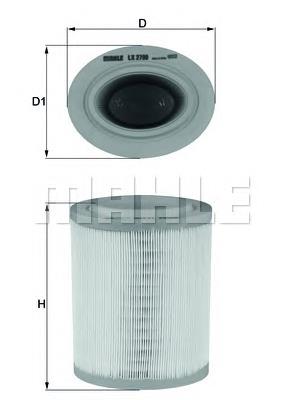 Повітряний фільтр LX2790 Mahle Original