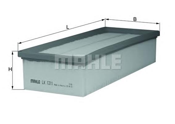 Фільтр повітряний Mahle Original LX1211