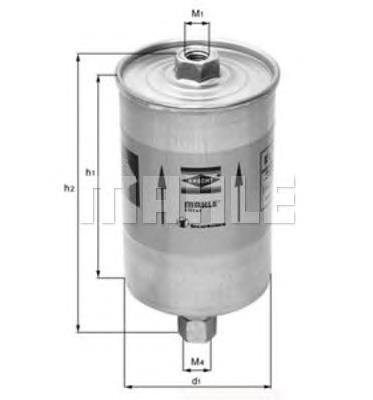 Купити KL184 Mahle Original Фільтр-відстійник палива грубої очистки