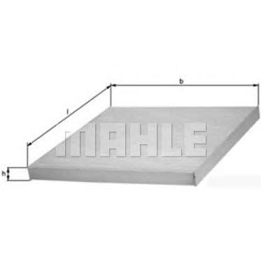 Фільтр салону LA411 Mahle Original