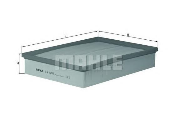 LX1764 Mahle Original Повітряний фільтр двигуна