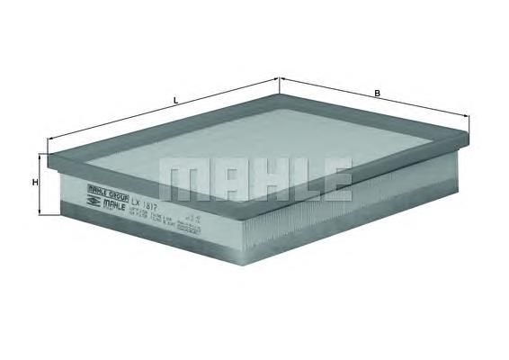 Повітряний фільтр LX1817 Mahle Original