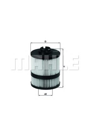 Фільтр масляний Mahle Original OX563D