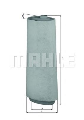 LX823 Mahle Original Повітряний фільтр двигуна