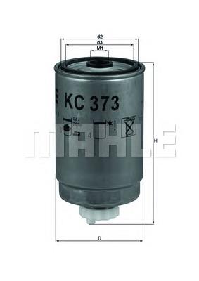 KC373 Mahle Original фільтр паливний