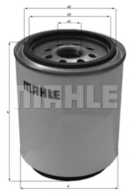 Фільтр паливний KC378D Mahle Original