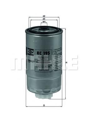 Купити KC195 Mahle Original Фільтр-відстійник палива грубої очистки