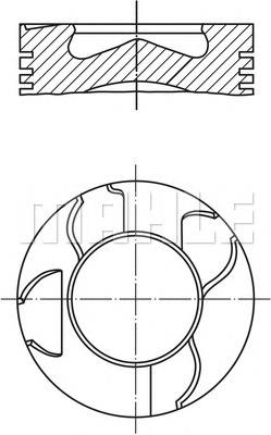 Поршень в зборі Mercedes A6680300417 ціна, від 22.82 USD