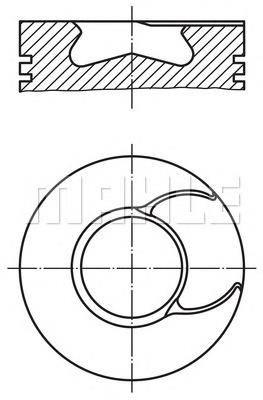 2136700 Mahle Original Гільза циліндра