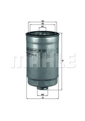 KC226 Mahle Original Фільтр палива