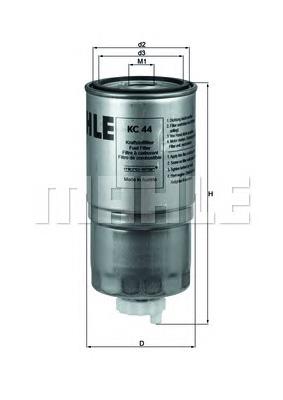 Купити KC44 Mahle Original Фільтр-відстійник палива грубої очистки