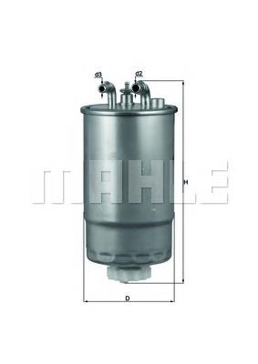 KL568 Mahle Original Фільтр палива
