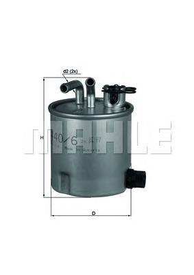 Купити KL4406 Mahle Original Фільтр-відстійник палива грубої очистки