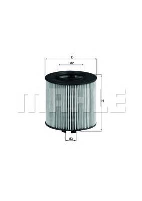 Купити OX341D Mahle Original Фільтр очищення масла відцентровий