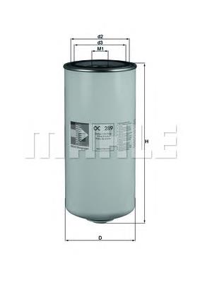 Купити OC289 Mahle Original Фільтр очищення масла відцентровий