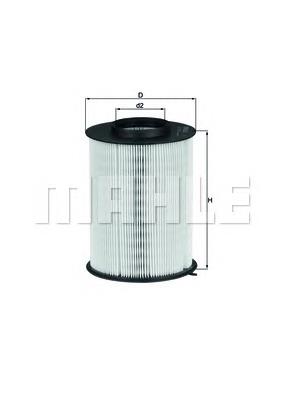 Купити LX17803 Mahle Original Автомобільний фільтр повітря