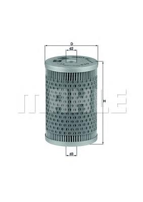 Купити KX9 Mahle Original Фільтр-відстійник палива грубої очистки
