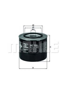Купити OC133 Mahle Original Фільтр очищення масла відцентровий