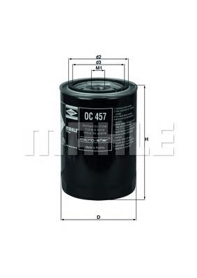 Купити OC457 Mahle Original Фільтр очищення масла відцентровий