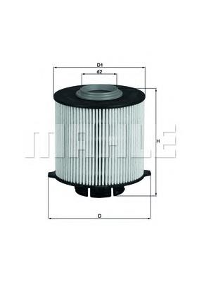 Купити KX265D Mahle Original Фільтр-відстійник палива грубої очистки