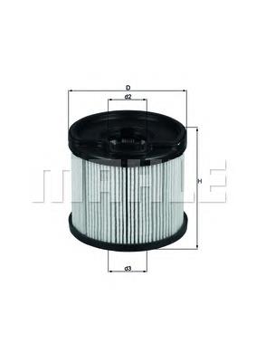 Купити KX87D Mahle Original Фільтр-відстійник палива грубої очистки