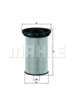 Паливний фільтр KX69 Mahle Original