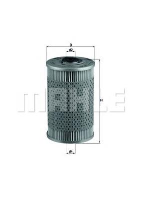 Фільтр тонкого очищення палива Mahle Original KX37 ціна, від 10.34 USD