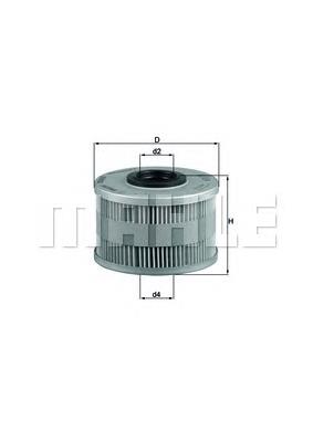 Фільтр паливний Mahle Original KX79D