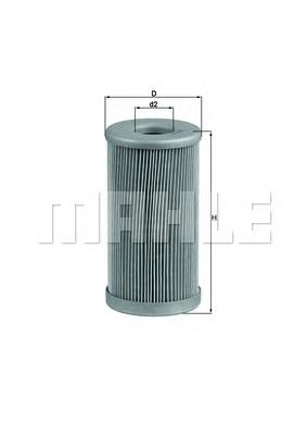 Паливний фільтр KX185 Mahle Original