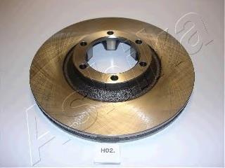 Диск гальмівний передній Ashika 600H002
