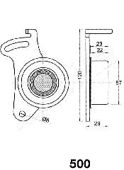 Натягувач ременя балансировочного вала 4505500 Ashika