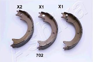5507702 Ashika Гальмівні колодки ручника