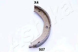 Купити 5509907 Ashika Гальмівні колодки гальма стоянки