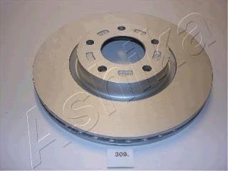 Диск переднього гальма Ashika 6003309 ціна, від 51.53 USD