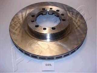 Диск гальмівний передній Ashika 6005599