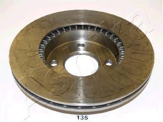 Диск переднього гальма Ashika 6001135 ціна, від 33.14 USD
