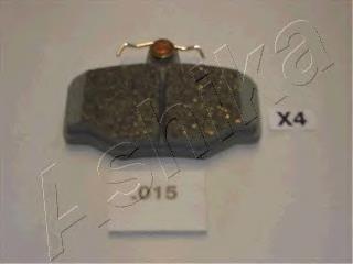 Задні дискові колодки Ashika 5100015