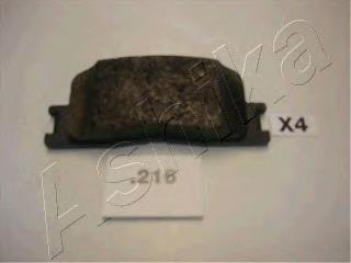 Задні гальмівні колодки 5102216 Ashika