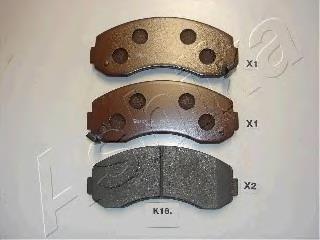 Тормозні колодки Ashika 500K018