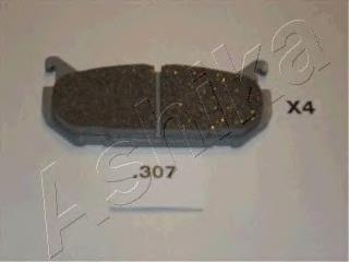Задні гальмівні колодки 5103307 Ashika