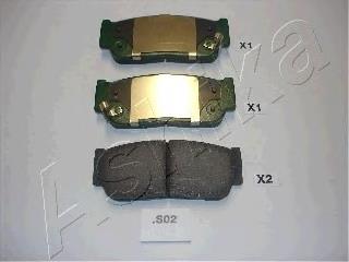 Купити 510SS02 Ashika Задні колодки