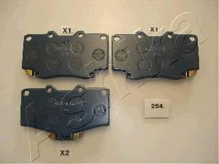 Передні тормозні колодки 5002254 Ashika