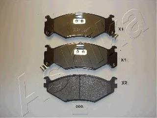 Гальмівні колодки Ashika 5000060 ціна, від 28.42 USD