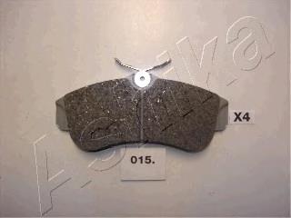 Гальмівні колодки Ashika 5000015 ціна, від 15.20 USD