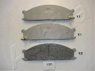Тормозні колодки Ashika 5001137