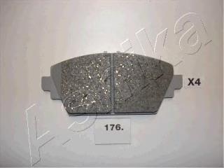 5001176 Ashika Передні гальмівні колодки