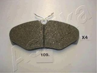 5001109 Ashika Передні гальмівні колодки