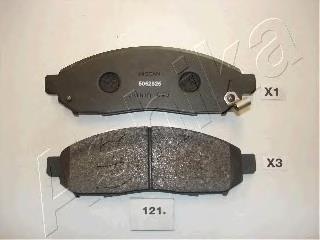 Тормозні колодки Ashika 5001121