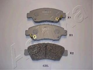 Тормозні колодки Ashika 5004435
