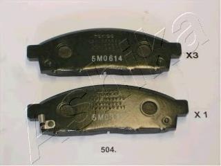Передні тормозні колодки 5005504 Ashika